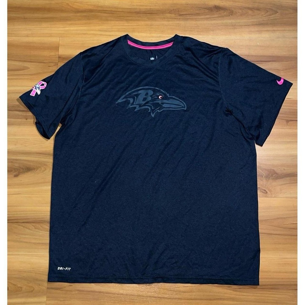 Mens Nike Baltimore Ravens Black Sideline Lead The Charge Legend Dri-Fit T-Shirt